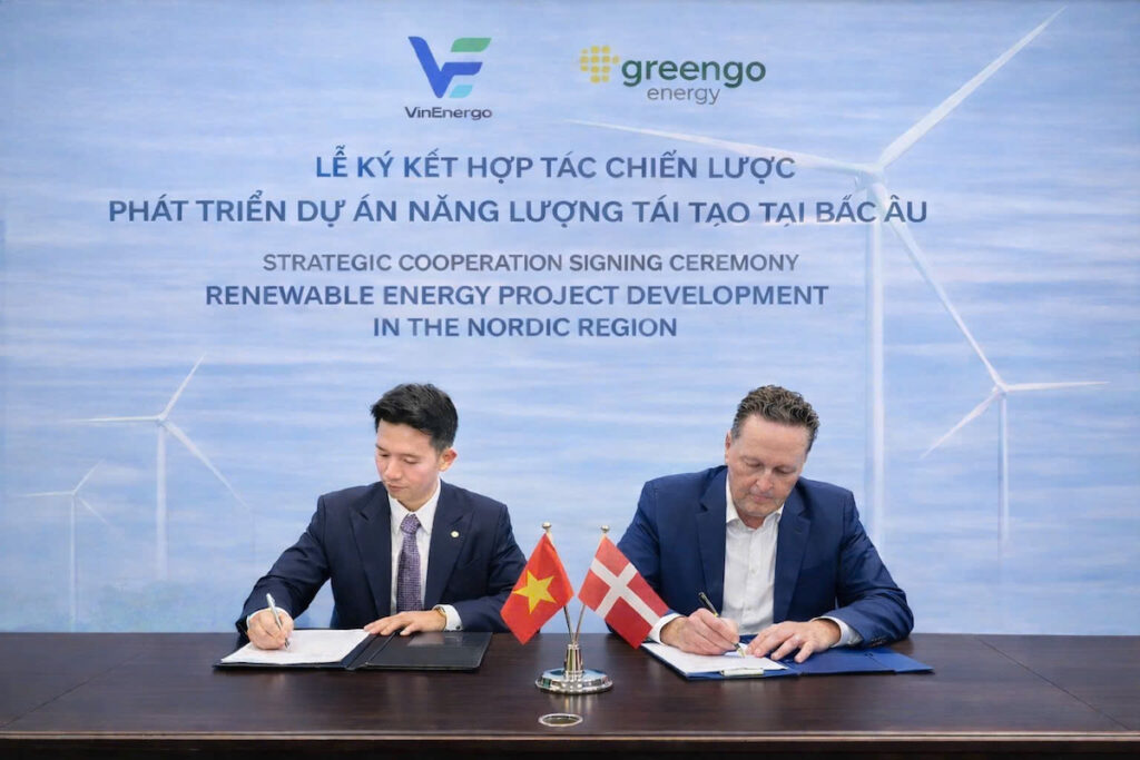 Vietnam’s VinEnergo teams up with Denmark’s GreenGo