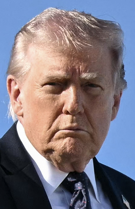 TOPSHOT - US President Donald Trump gestures as he boards Air Force One before departing Palm Beach International Airport in West Palm Beach, Florida, on March 1, 2026, on his way back to Washington, DC. The United States and Israel launched massive bombardments against Iran and killed its supreme leader on February 28, with attacks ongoing Sunday. The US military on Sunday said three service members have been killed and five seriously wounded in the war against Iran -- the first casualties announced on the US side. (Photo by Mandel NGAN / AFP via Getty Images)