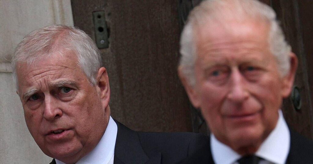 Andrew warned 'he could end up sleeping in caravan' after provoking King Charles's 'anger'