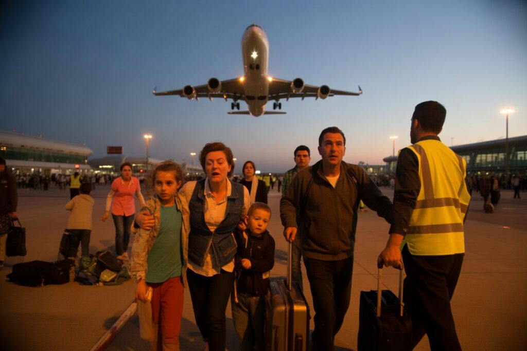 Germany joins austria, belgium, poland, france, italy and others in coordinating the european union civil protection mechanism to evacuate and safeguard european travellers stranded in the middle east amid escalating conflict