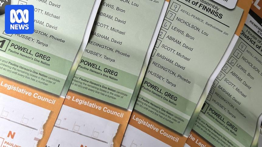 SA One Nation volunteers accused of filling out how-to-vote cards before handing them to voters