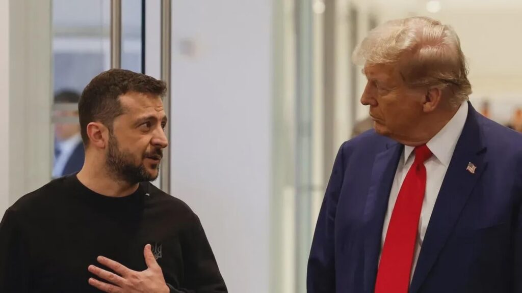The last person we need help from is Zelenskyy - Trump