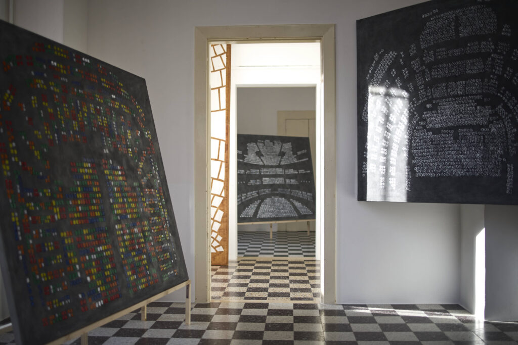 Exhibition “Pirate of the Capital” by Denisas Kolomyckis in Putignano, Italy. Photography: Dino Frittoli. Courtesy of the artist.