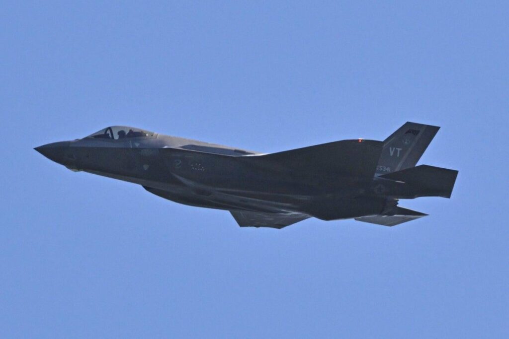 US F-35 Fighter Jet Hit During Iran War Mission