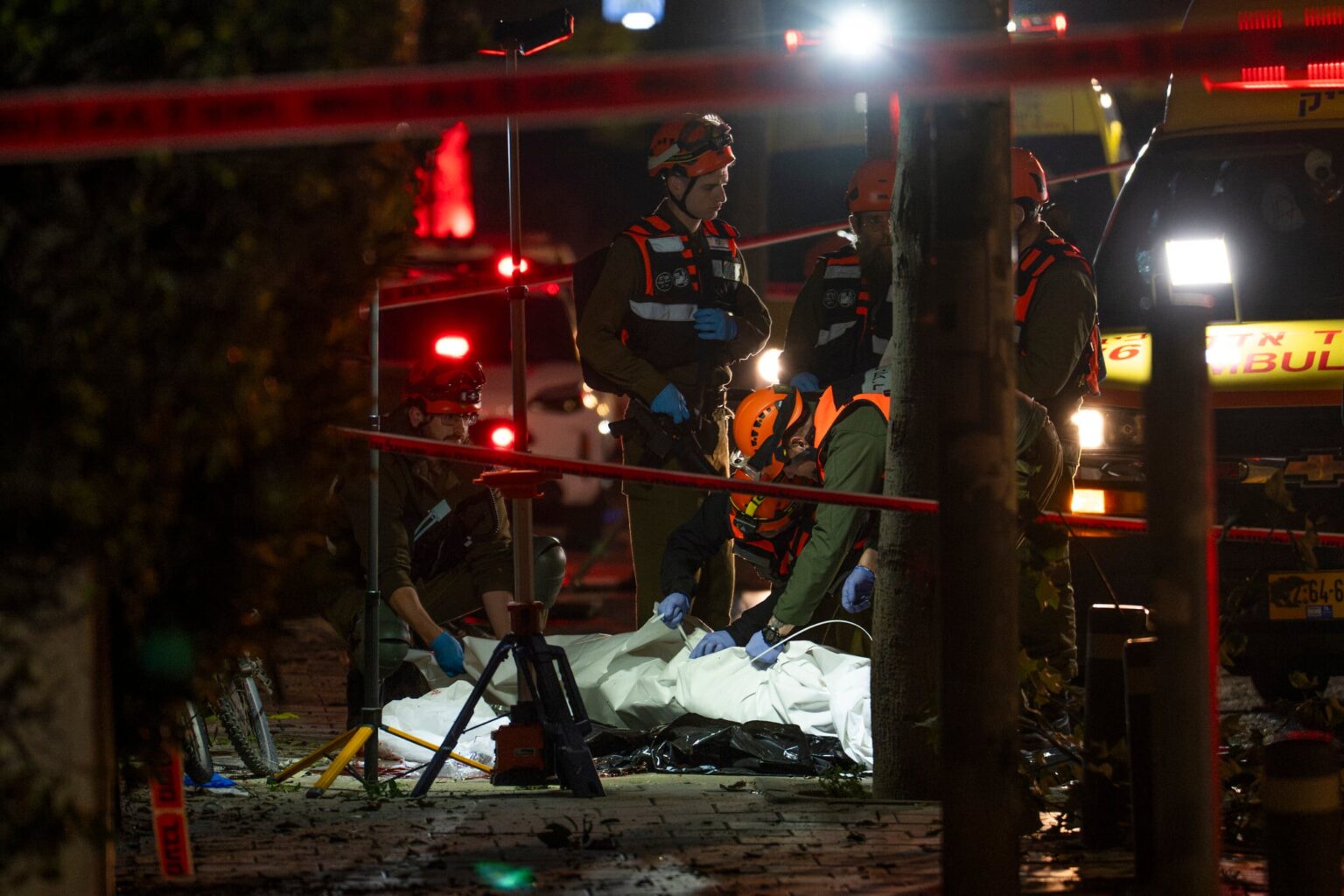 One killed, several wounded in Iranian ballistic missile attack on central Israel