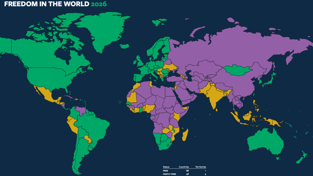 Turkey earns worst due process score globally after sharp decline in freedoms under Erdoğan: Freedom House