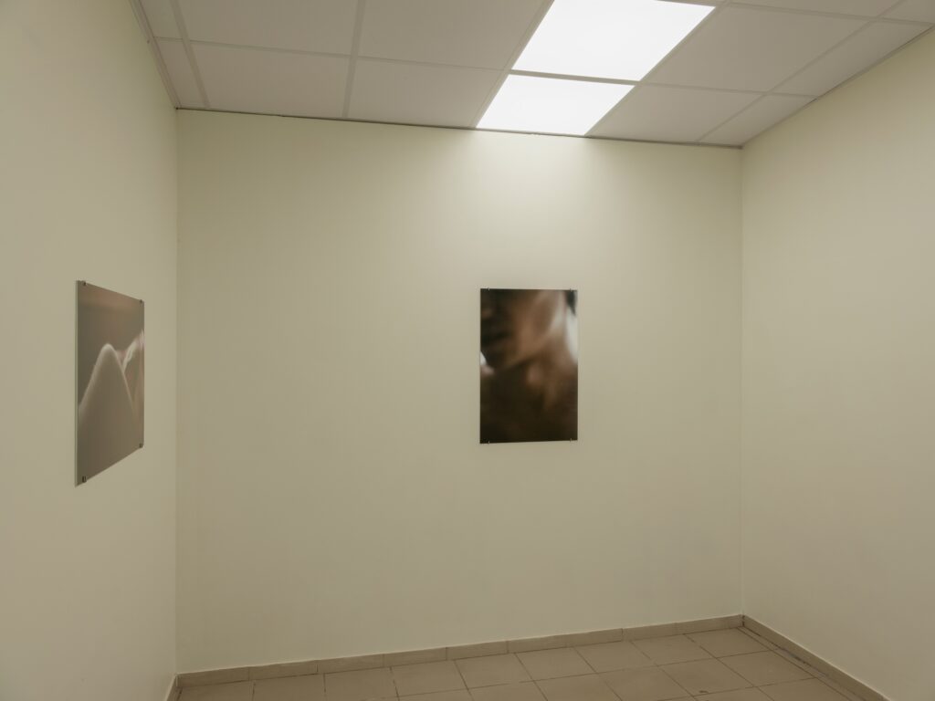 Gerda Paliušytė, "Lepus" exhibition (with Snieguolė Michelkevičiūtė), Avietė project space, 2025. Curator Agnė Bagdžiūnaitė. Photo: Lukas Mykolaitis. Courtesy of the artist