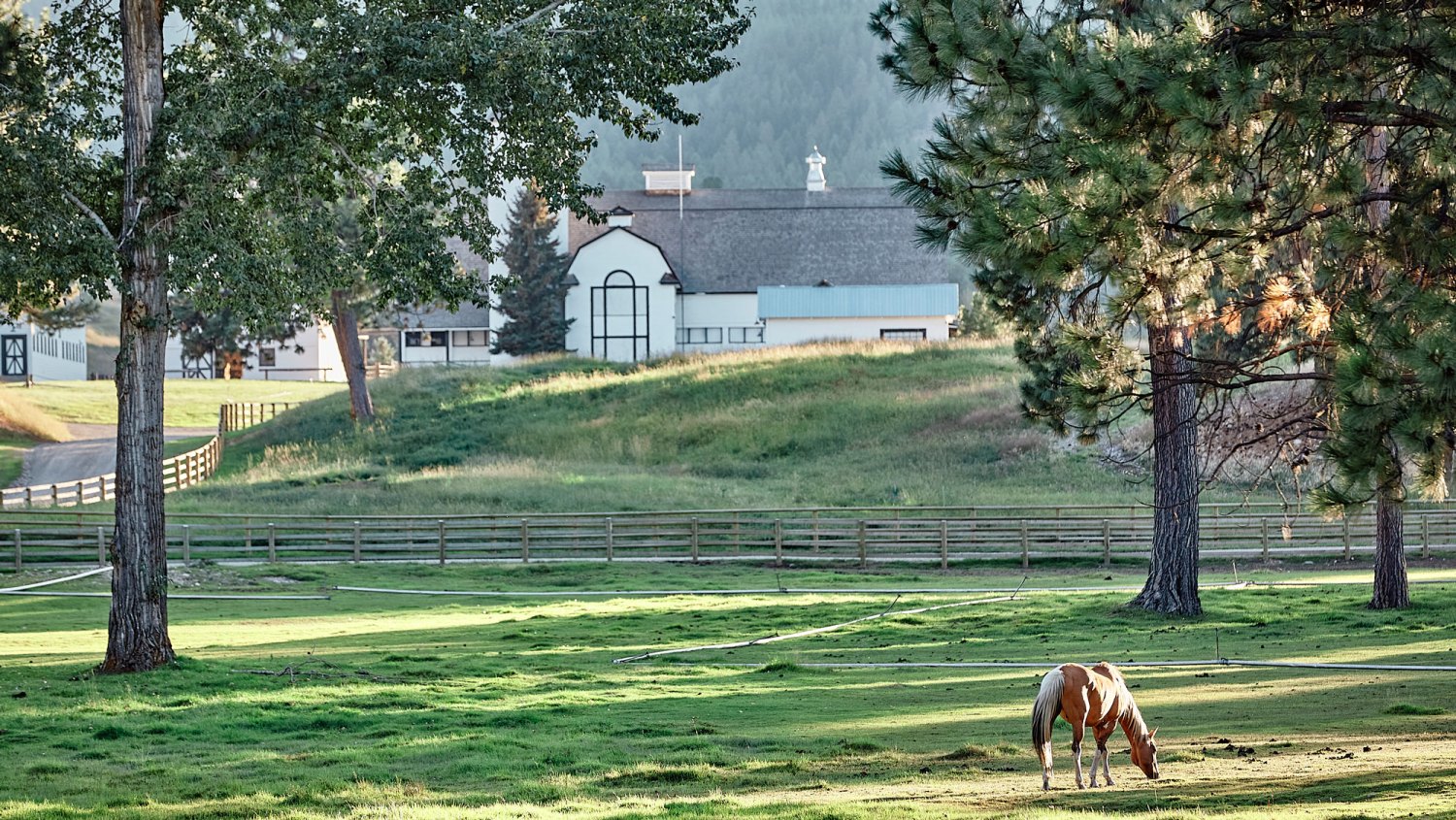 The Chief Joseph Ranch near Darby, Mont., is the filming location for the Dutton Ranch in the television streaming show Yellowstone