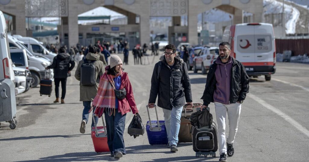 Iranians crossing into Turkey haunted by regime crackdown more than war