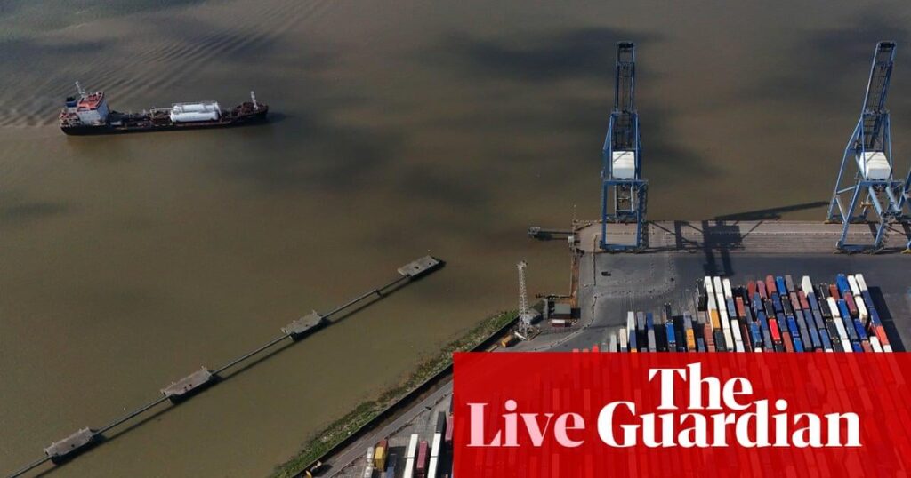 Oil price shock likely to ‘push the UK economy into recession’; US growth revised down – as it happened