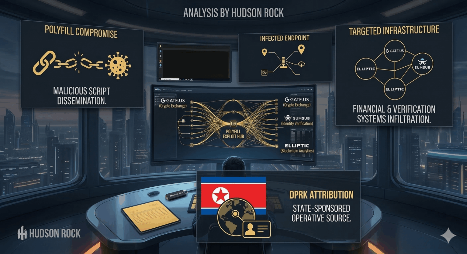 Gate.us hired a North Korean remote worker who tapped into Sumsub and Elliptic KYC/AML procedures to launder funds for North Korea
