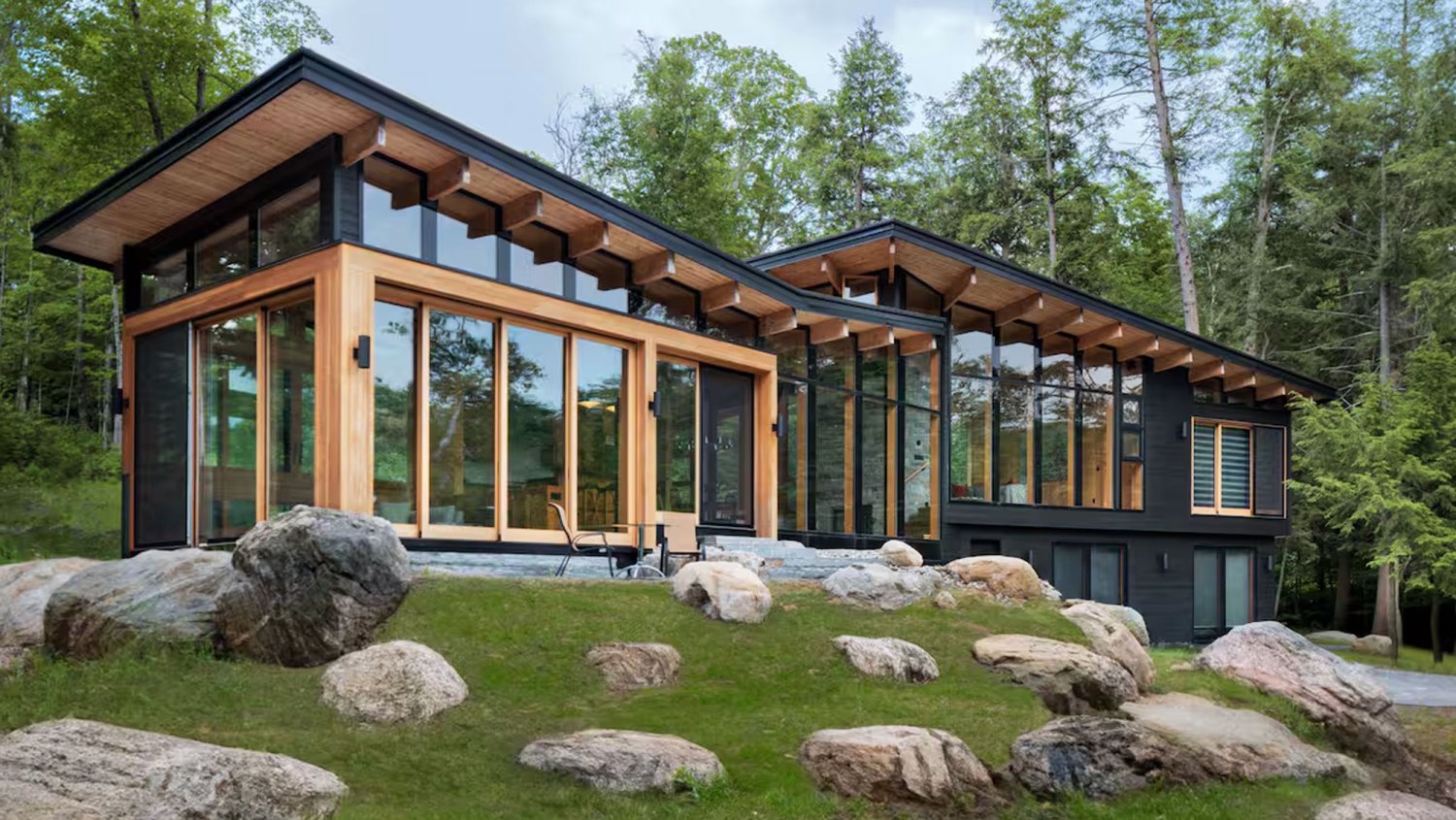 Filming Location for Heated Rivalry-Airbnb-The Barlochan cottage-Muskoka Canada