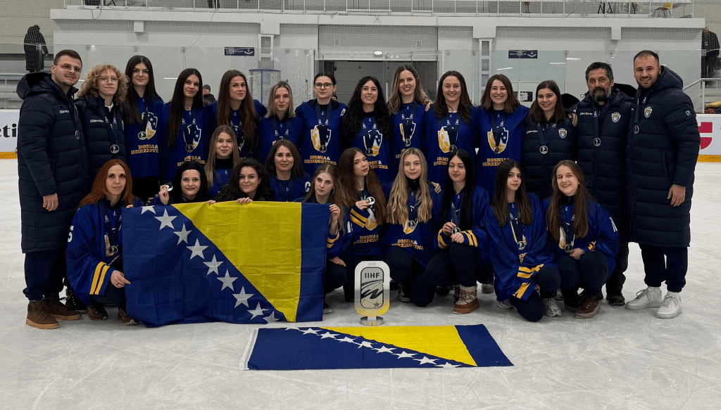 BiH Women's Hockey Team wins Silver