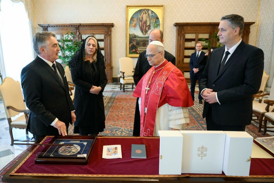 Presidency of Bosnia and Herzegovina Meets with Pope Leo XIV, Confirms Friendly Relations with the Holy See
