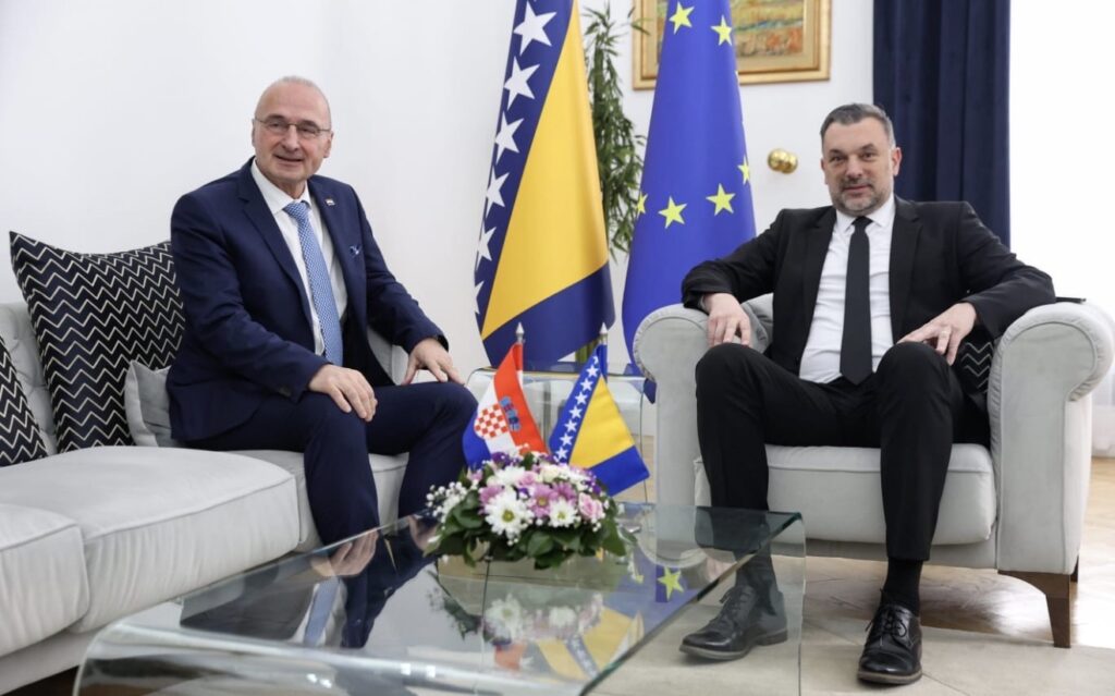 BiH FM met with the Minister of Foreign and European Affairs of the Republic of Croatia