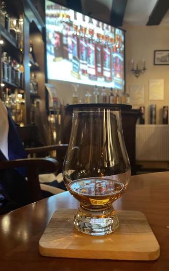 Each whisky at the event was procured by the host, Mr. Michel Krebs.