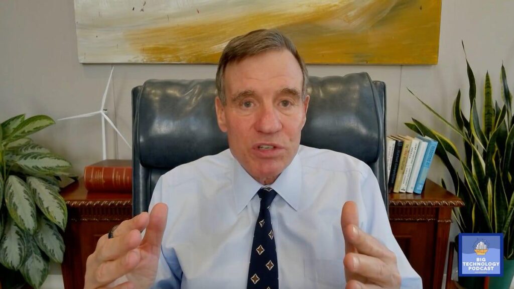 Senator Mark Warner on AI's Risks: “I Want To Be More Optimistic, But I Am Terrified.”
