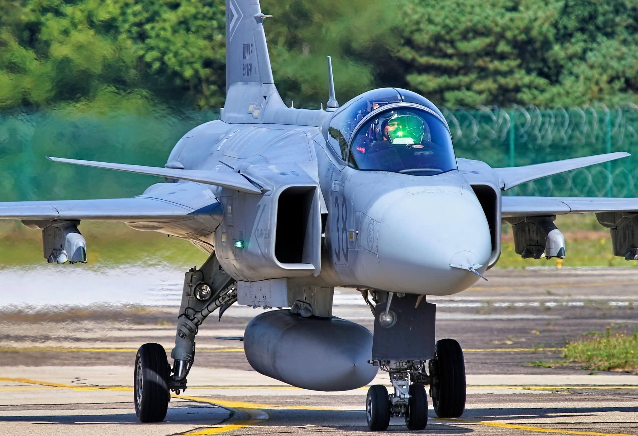 JAS 39 Gripen on Runway
