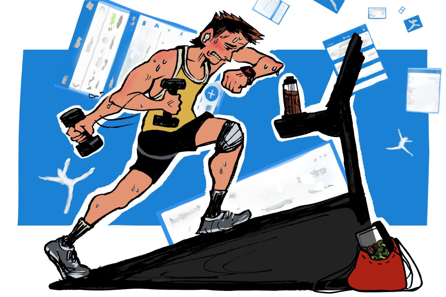 When did exercise stop being about health?