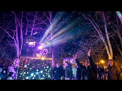 Festival of lights in Zagreb