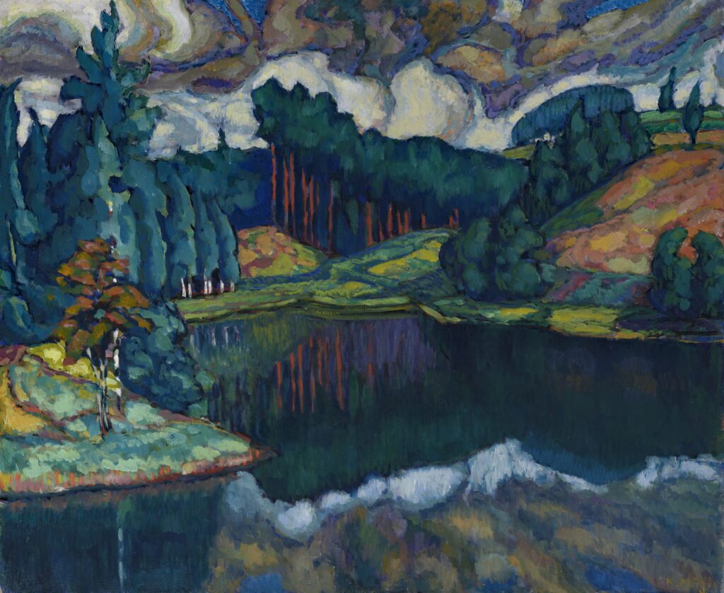 Konrad Mägi, Lake Kasaritsa, 1915–17. Courtesy of the Art Museum of Estonia.