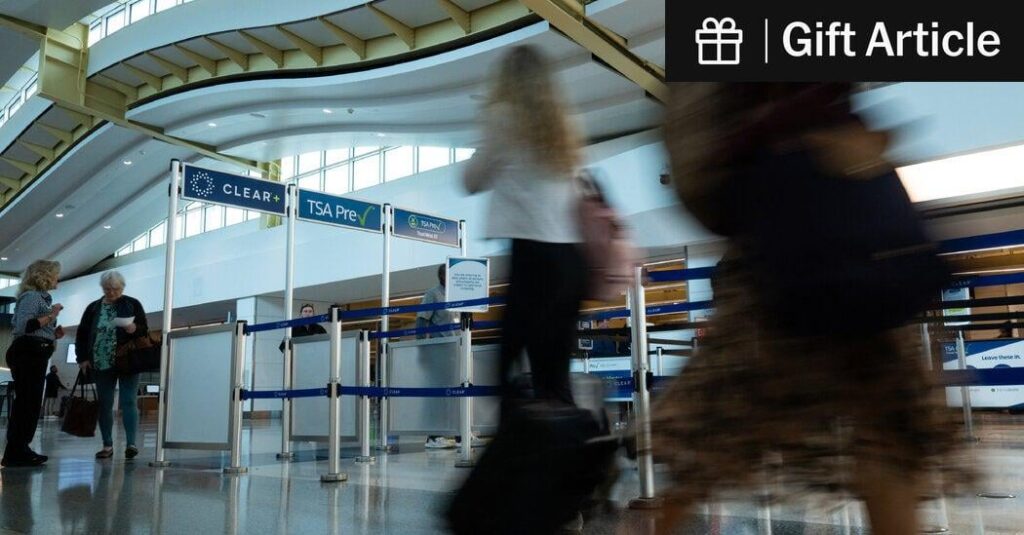 ICE Agents to Be Sent to U.S. Airports on Monday, Trump Says (Gift Article)