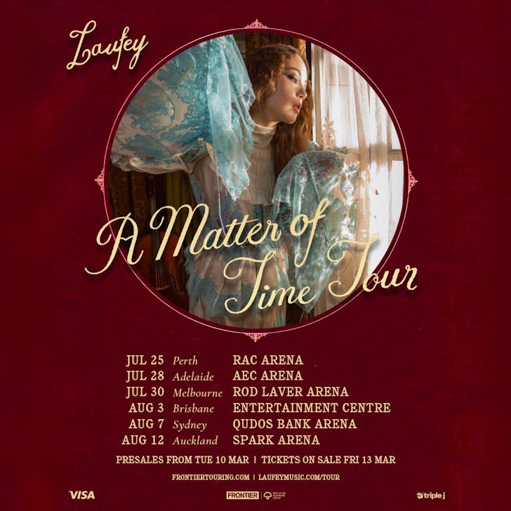 Laufey Matter Of Time Tour Poster