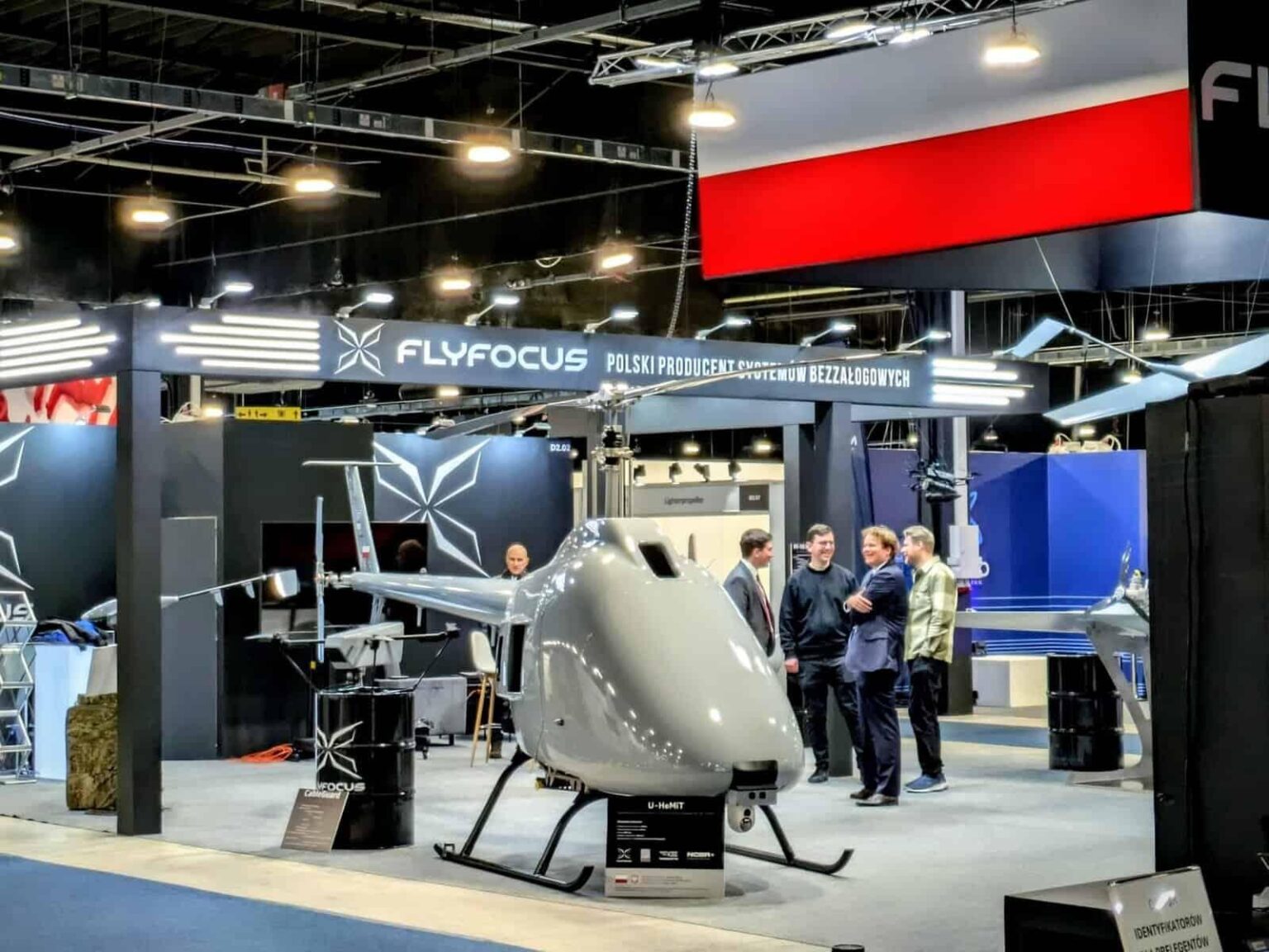 Poland Unveils KURIER Unmanned Helicopter to Support Special Forces
