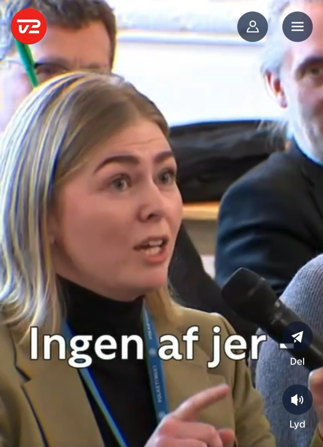 The Social Democrats three times fail to answer why they are hiding donors to their election campaign