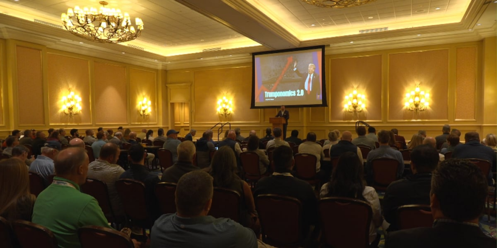 Former Trump economic advisor addresses Coast food and fuel industry amid rising gas prices