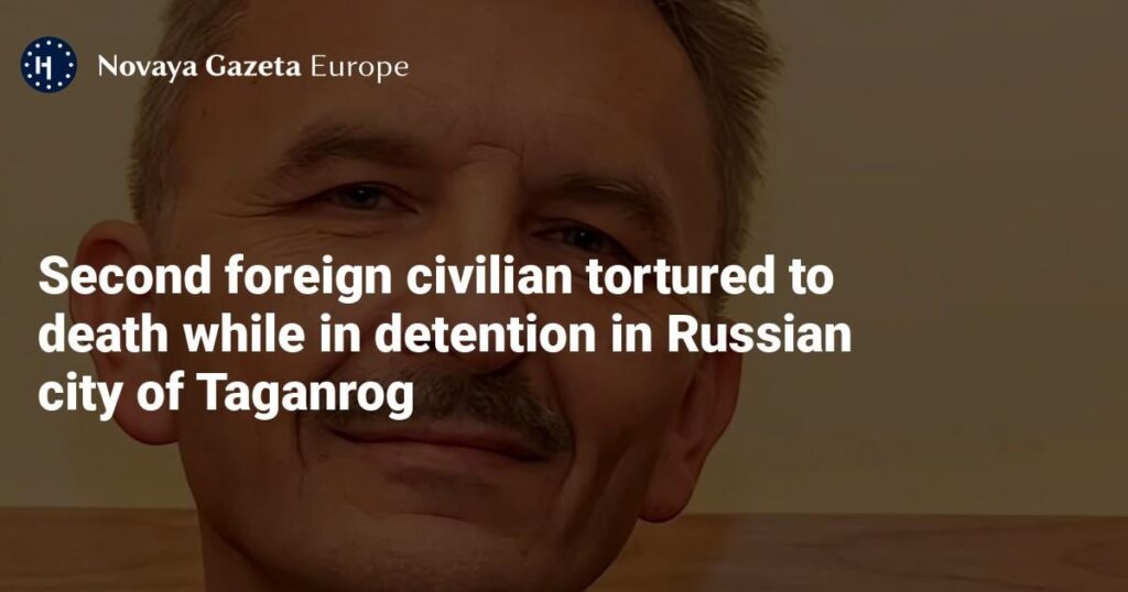Polish civilian tortured to death while in detention in Russian city