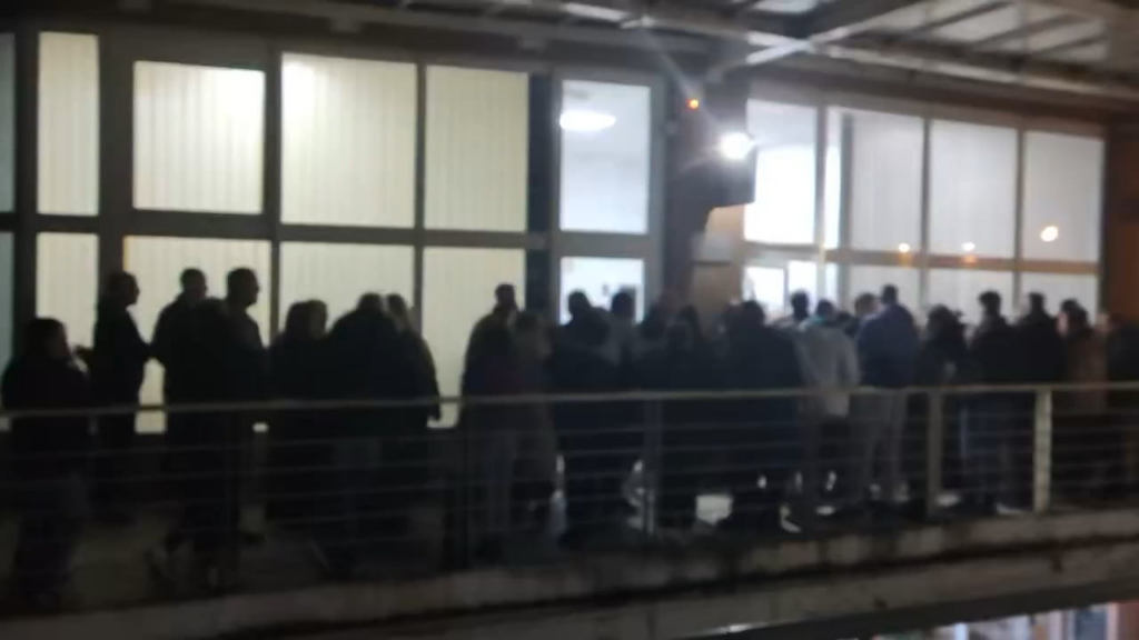 Smederevska Palanka - signatures for the student list tonight