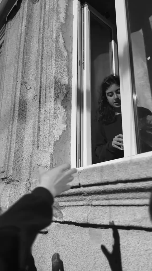 Locals treated people heading to Sameba with coffee and water