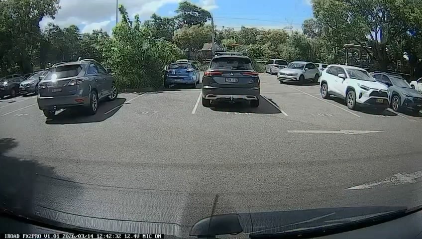 Coles Turramurra crazy driver