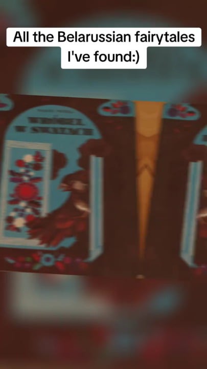 Just examples of vintage Belarusian fairytales, mostly printed in Poland in the Soviet era
