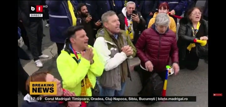 Video recording with a protected species, the "Romanian suggester".