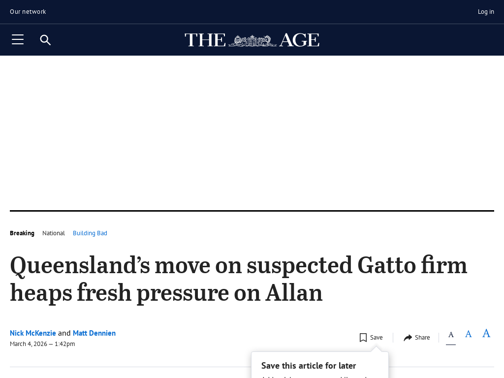 Victorian watchdog moves to ban Gatto-linked labour hire company