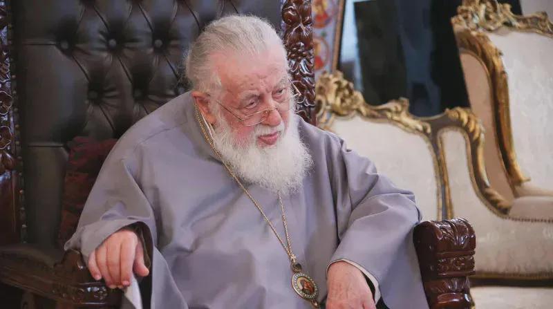 I am sad to inform that the Catholicos-Patriarch Ilia II was  hospitalized in critical condition.