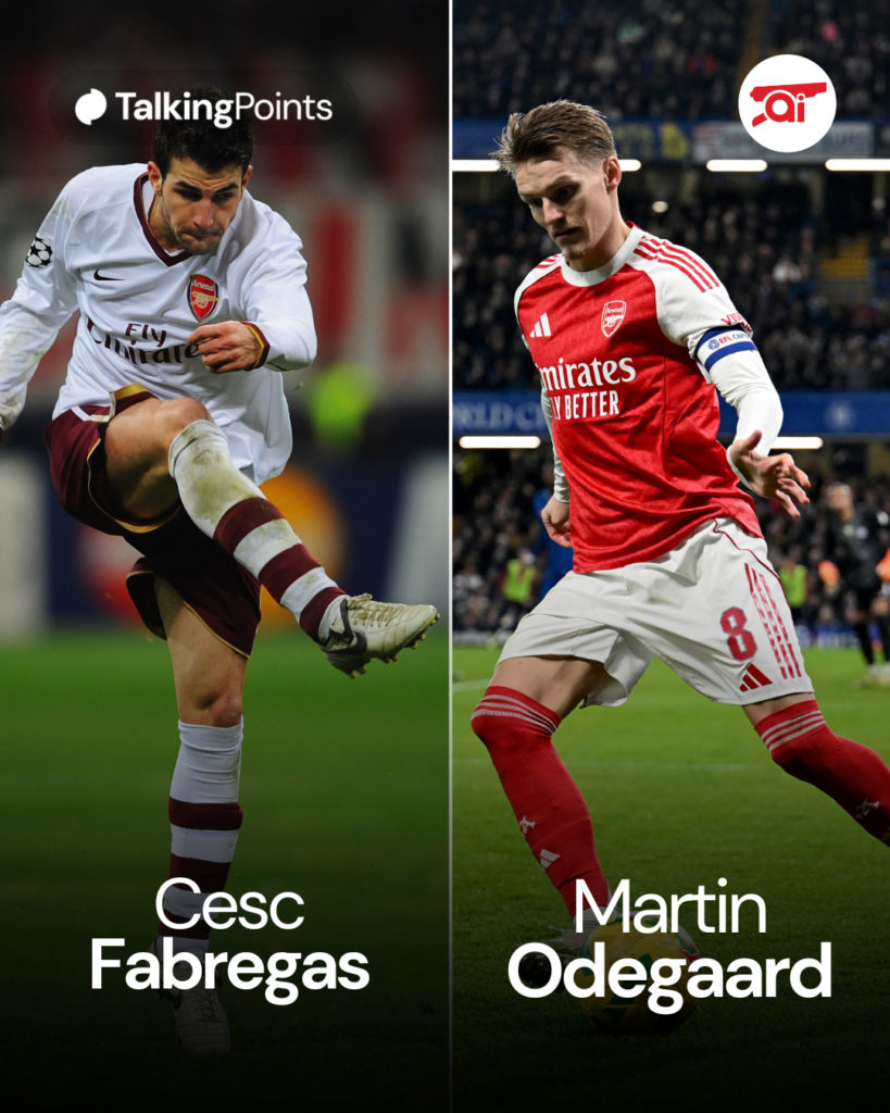 Odegaard vs Fabregas