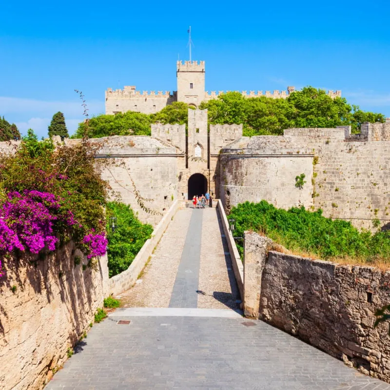 Old town of Rhodes, Greece