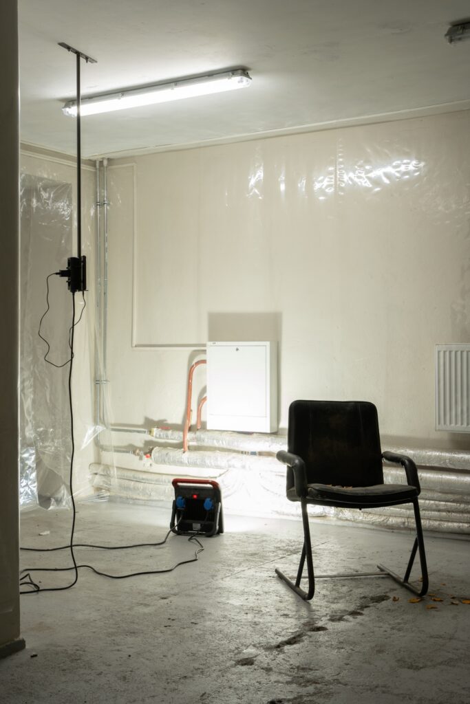 Ona Barbora Šlapšinskaitė, “The intruders are leaving, but others will come”, 2023, photography Jurga Sako. Courtesy of the artist
