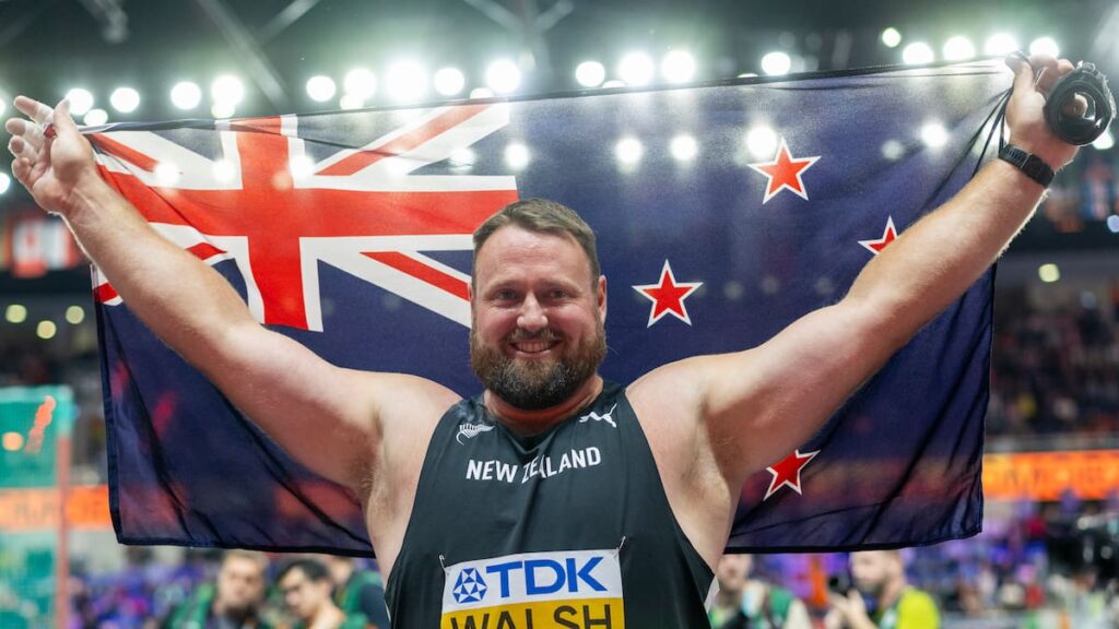 Tom Walsh wins fourth world indoor shot put title in Poland Tom Walsh wins fourth world indoor shot put title in Poland