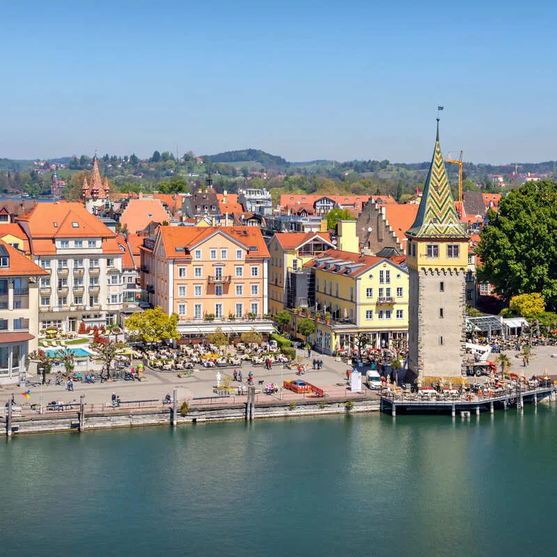 Panoramic View Of Lindau, Germany