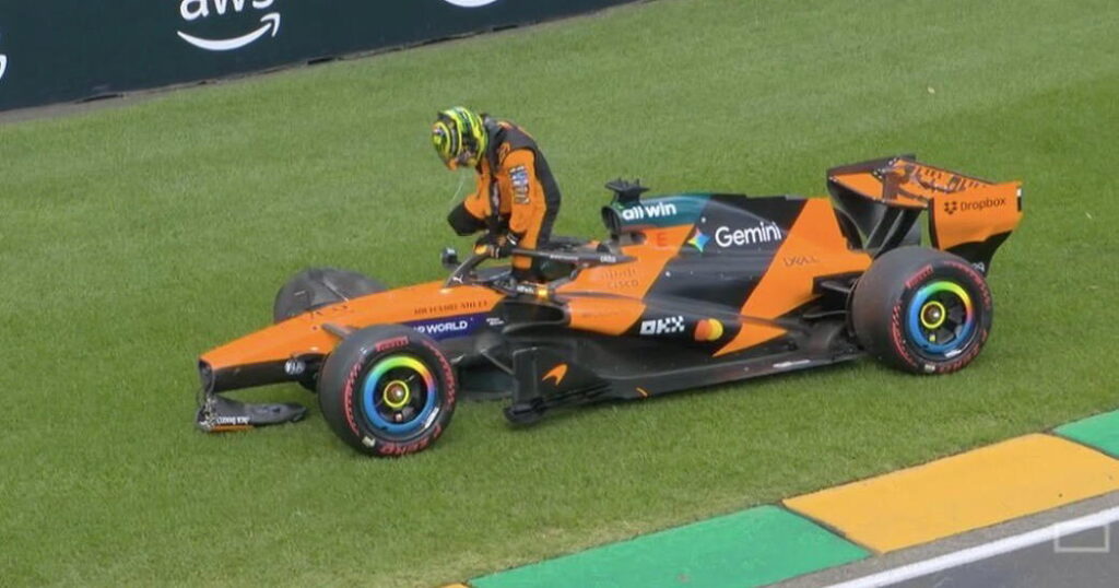 Oscar Piastri suffers shock crash before Australian GP