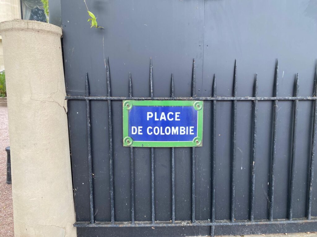 Place of Colombia, Paris, France