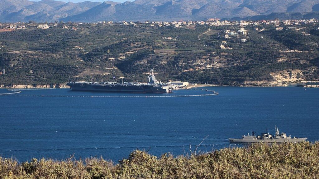 A Pole was arrested on suspicion of espionage in Souda