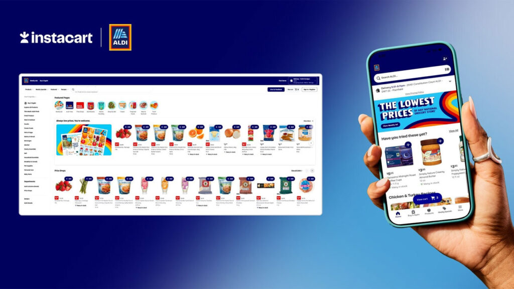 ALDI U.S. Debuts New Nationwide Digital Experience Using Instacart's Enterprise Technology