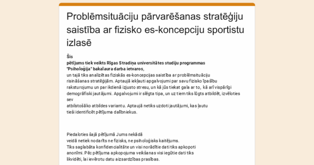 Bachelor's study in male athletes!