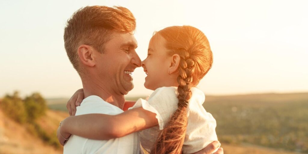 Laughter plays a unique role in building a secure father-child relationship. Unlike mothers, fathers surprise their children or playfully break social rules, making sudden funny noises. This playfully destabilize the child in safe environment and is linked to a stronger sense of attachment security.