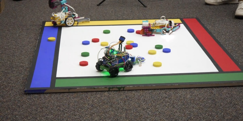 Students show off skills during robotics competition at UW-Eau Claire Students show off skills during robotics competition at UW-Eau Claire